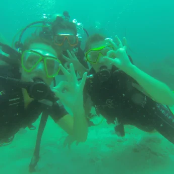 Diving, Praslin Island, Seychelles