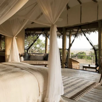 Bedroom view, Lamai Serengeti, Tanzania