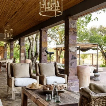 Lounge, Singita Serengeti House, The Serengeti NP, Tanzania