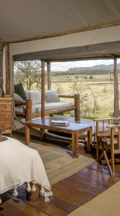 enasoit double bedroom kenya yellow zebra safaris
