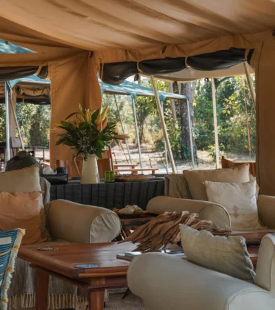 Lounge, Roca River Camp, Maasai Mara, Kenya