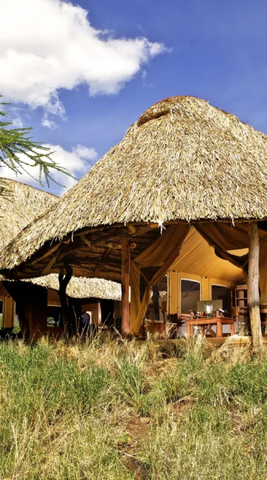 lewa safari camp family tent exterior