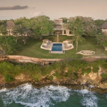 Drone view, Sirai Beach, Kenya