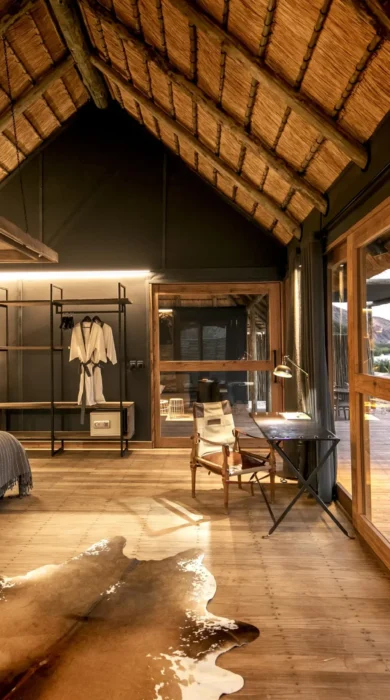suite, wilderness serra cafema, kunene river, namibia