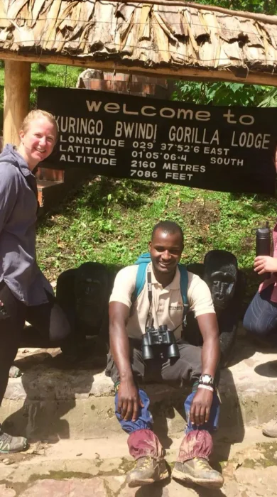 Emma, Nkuringo Bwindi Gorilla, Bwindi Impenetrable NP, Uganda