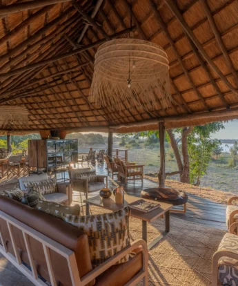 main area, time and tide kakuli bush camp, south luangwa national park, zambia