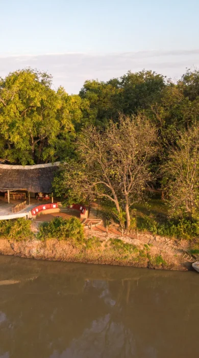 Exterior, Nkwali Camp, South Luangwa, Zambia