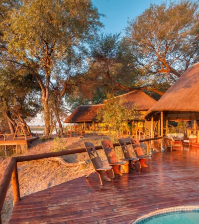 Pool, Lagoon Camp, Kwando Reserve, Botswana