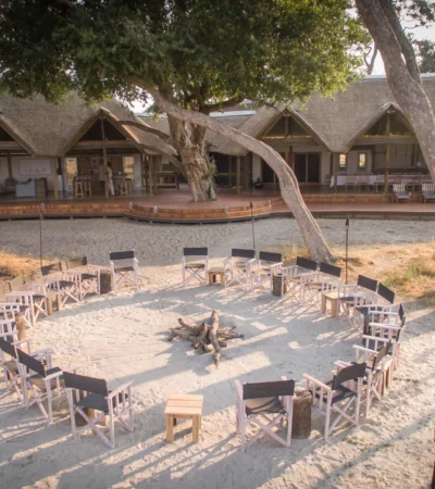 Firepit, Kwando Splash Camp, Botswana