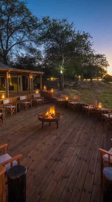 Firepit, Ruckomechi, Mana Pools NP, Zimbabwe
