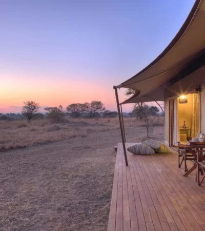 sunset room, sayari camp, the serengeti, tanzania