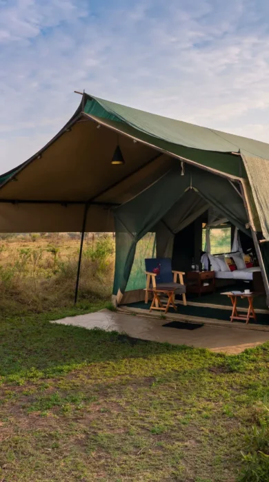 Guest Tent, Nasikia Mobile Migration Camp, Serengeti, Tanzania