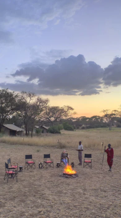 ubuntu camp sunset