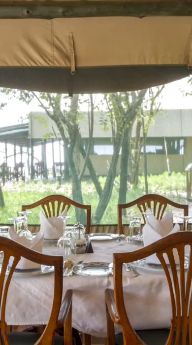 Kirawira Camp serena Dining Tent