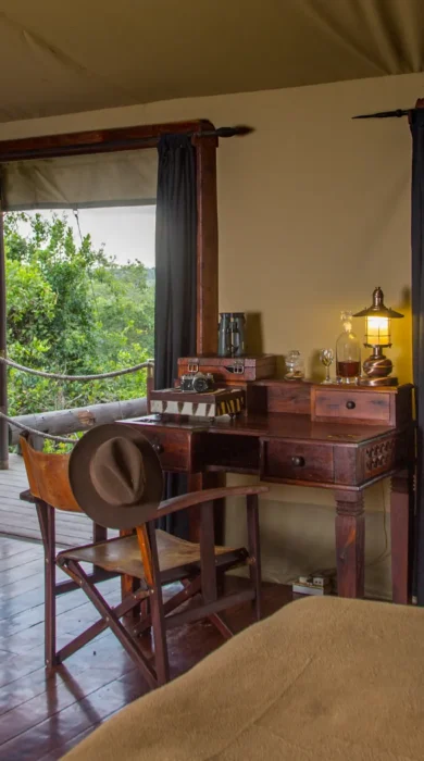 main area, serengeti migration camp, the serengeti, tanzania