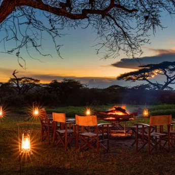 sundowner, lemala ewanjan camp, the serengeti, tanzania