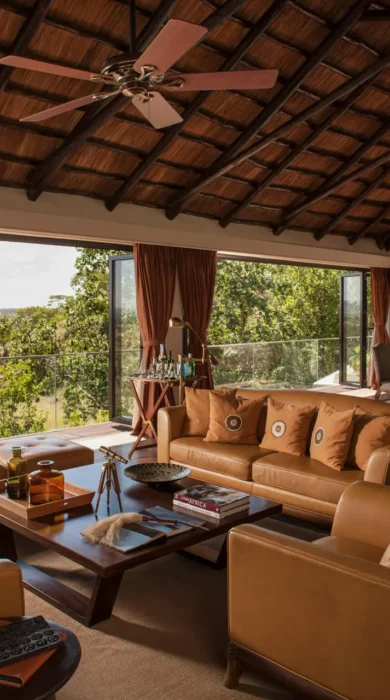 lounge area, four seasons serengeti, tanzania