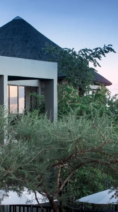 view from hotel,four seasons serengeti, tanzania
