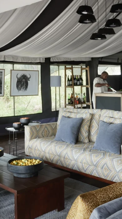Main Area Sanctuary Ngorongoro Crater Camp
