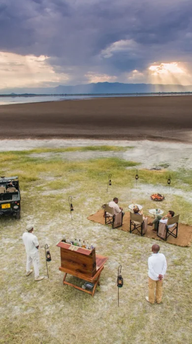 sundowners, little chem chem, tarangire national park, tanzania