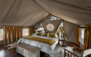 tented suite, jongomero camp, ruaha national park, tanzania