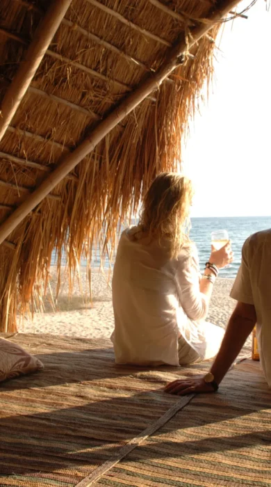 Greystoke Mahale sundowners Nomad Tanzania