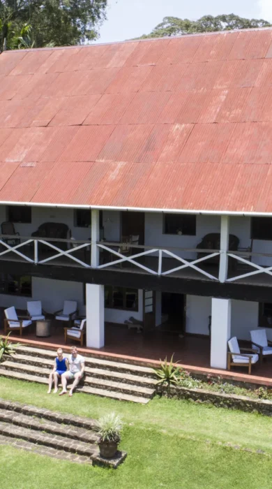 ngare sero wetu villa aerial view exterior