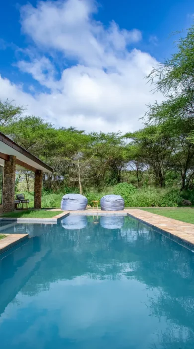 Swimming pool, Hamerkop House by Lemala, Tanzania