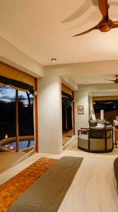 asanja ruaha bedrom area tanzania yellow zebra safaris