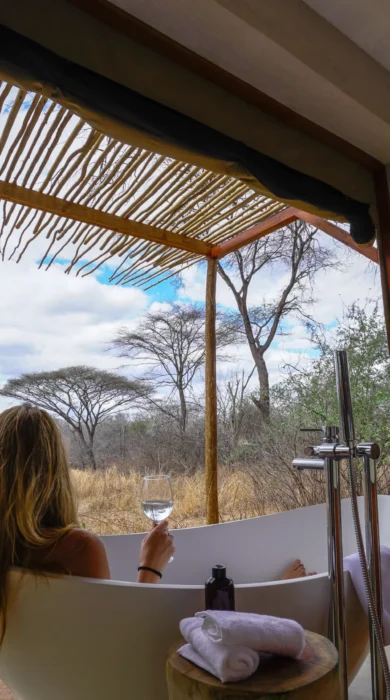asanja ruaha bath tanzania yellow zebra safaris