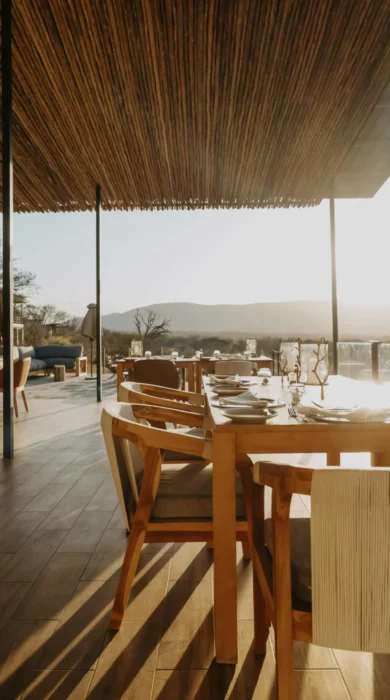 dining deck, nimali serengeti, serengeti np, tanzania