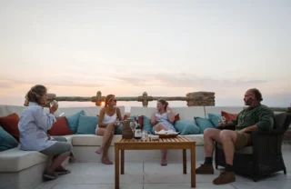 Ziwani Lodge Terrace