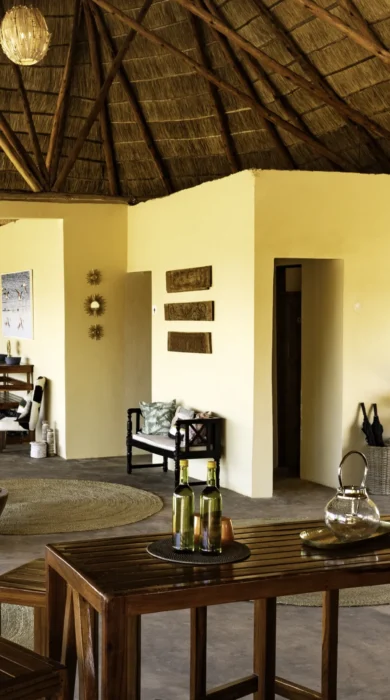 dining area mandhari lodge tanzania yellow zebra safaris