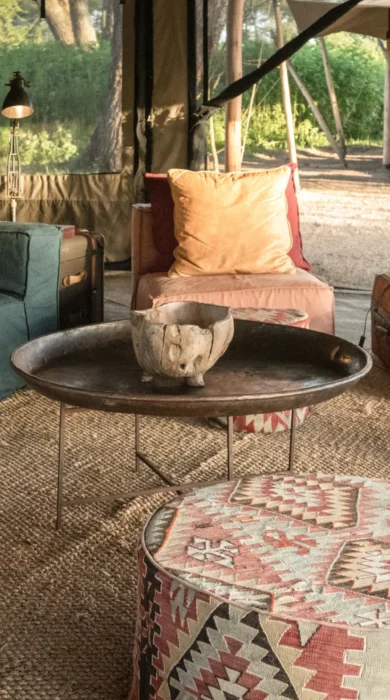 Lounge, Songa Migrational Camp, Serengeti, Tanzania