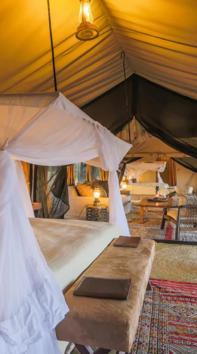Family tent, Songa Migrational Camp, Serengeti, Tanzania
