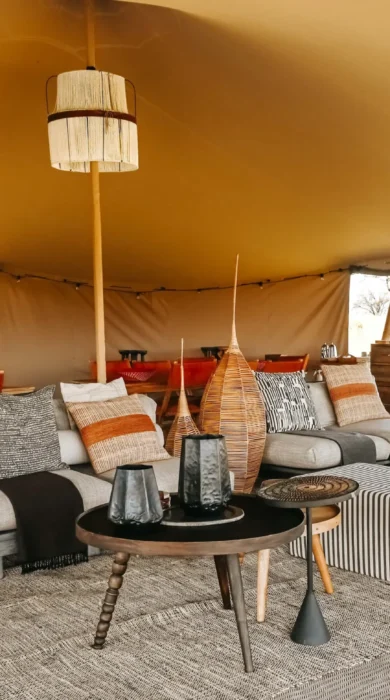 Seating Area, Usawa, The Serengeti, Tanzania