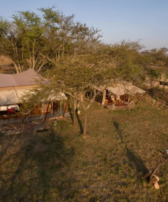 Aerial View, Esirai Camp, Serengeri NP, Tanzania