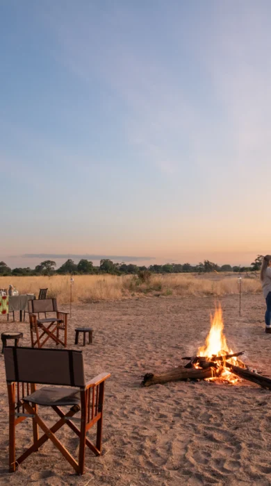 Firepit, Kokoko Camp, Ruaha, Tanzania