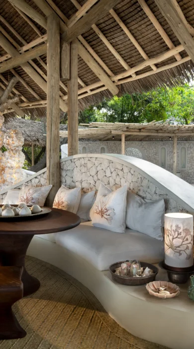 Seating Area, Mnemba Island Lodge, Zanzibar, Tanzania