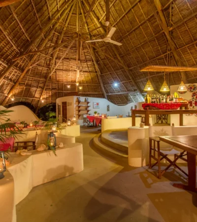 unguja lodge dining tanzania yellow zebra safaris