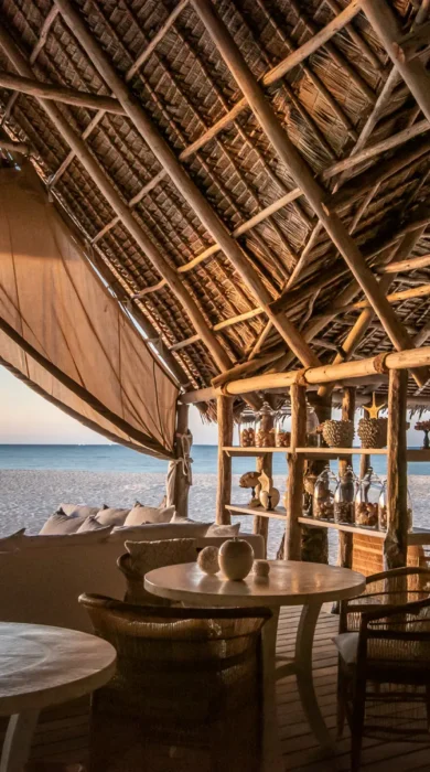 lounge, fanjove island, mainland coast, tanzania
