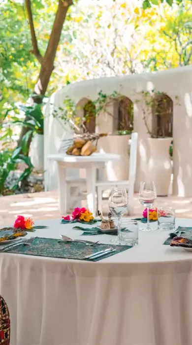 Dining Alfajiri, Xandu Villas, Tanzania