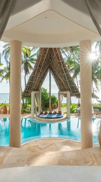 Pool Side, Nyota, Xandu Villas, Tanzania