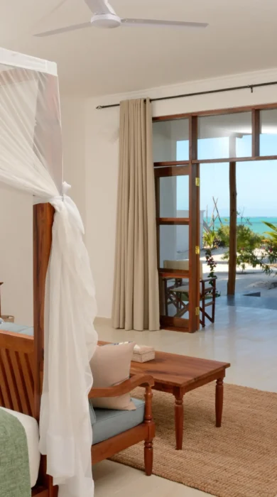 kisiwa beach villa tanzania yellow zebra safaris