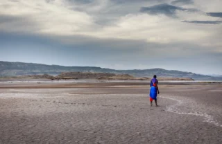 Maasai warrior, Lake Natron, Tanzania, Africa
