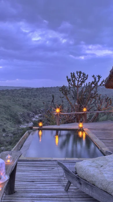 borana lodge pool view