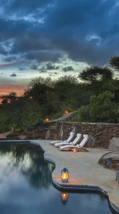 Kenya private infinity pool