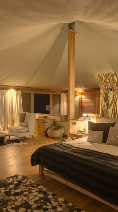 Luxury safari tent Kenya