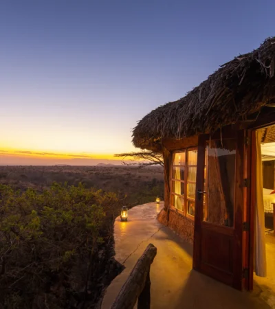 lewa wilderness bedroom view kenya yellow zebra safaris