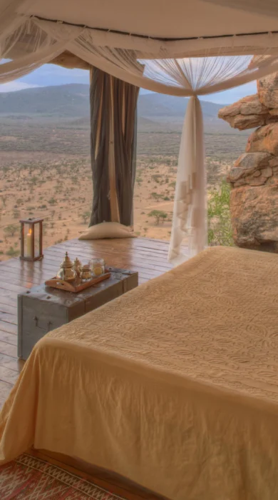 saruni samburu double bedroom kenya yellow zebra safaris